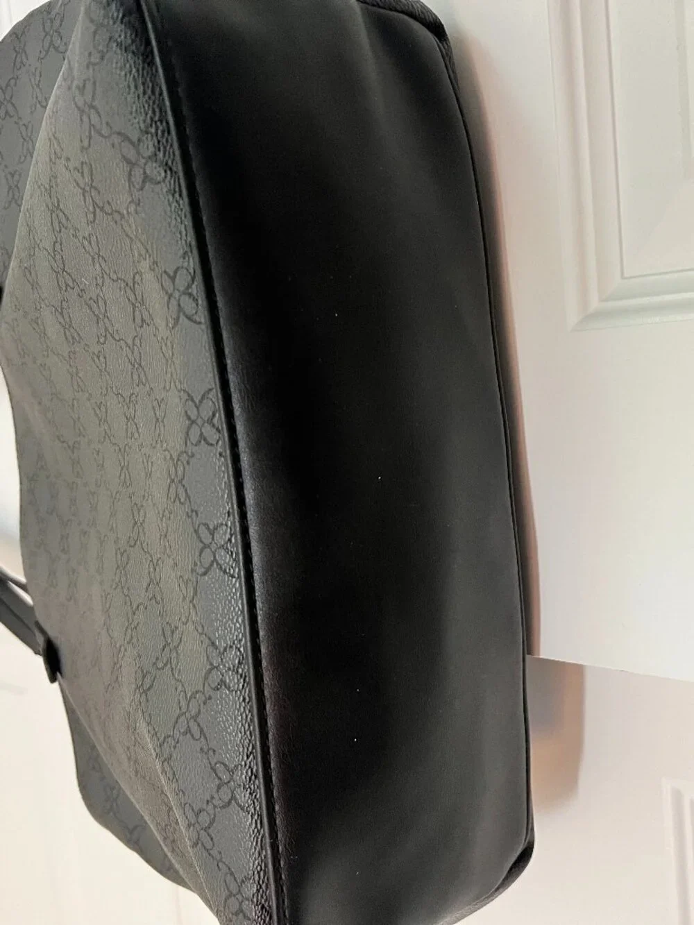 Nine West Black Logo-Print Tote